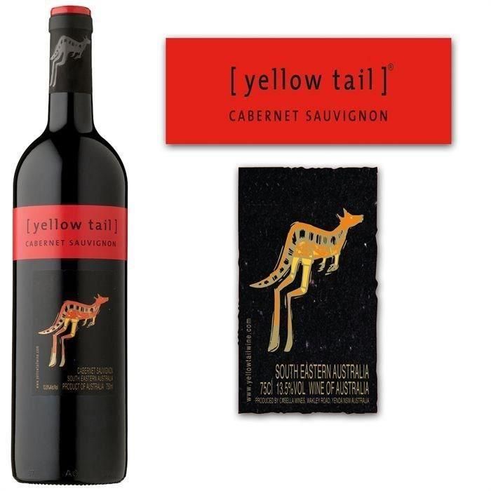 Yellow Tail Cabernet Sauvignon - Vino Tinto de Australia