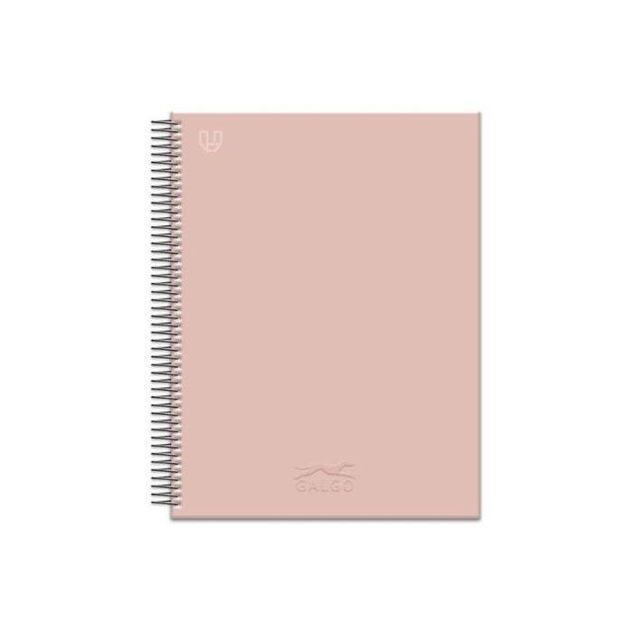 Bloc Galgo Micro.Tapa Extra A4+ 100H Cuadric.5X5 100G 5 Col. Banda Rosa ...