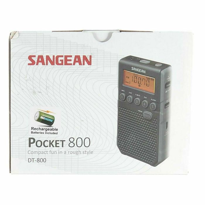 Radio Portátil Digital Sangean SDT800BK 2 Radio Portátil Digital Sangean SDT800BK 2