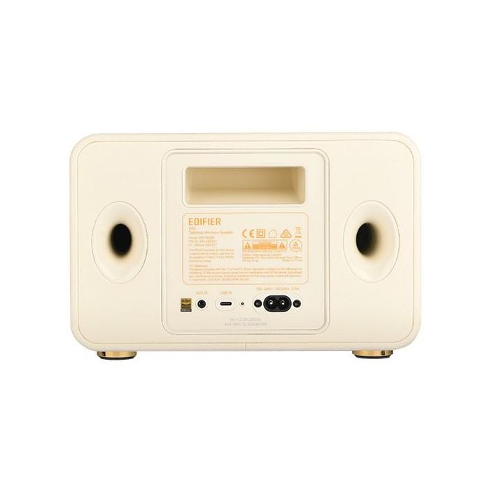 Edifier Altavoz Multiroom WiFi Bluetooth D32 Blanco con 60W RMS y 11h Batería 3