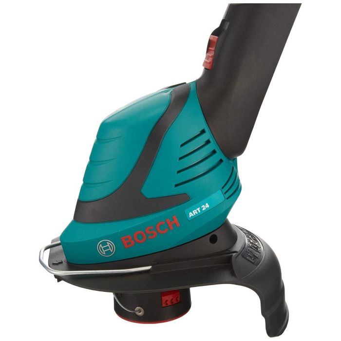 Bosch ART 24 Cortabordes Eléctrico 400W, 24cm Corte, Doble Hilo Automático 1.6mm, Mango Ajustable, Cabezal Inclinable 90° 4 Bosch ART 24 Cortabordes Eléctrico 400W, 24cm Corte, Doble Hilo Automático 1.6mm, Mango Ajustable, Cabezal Inclinable 90° 4