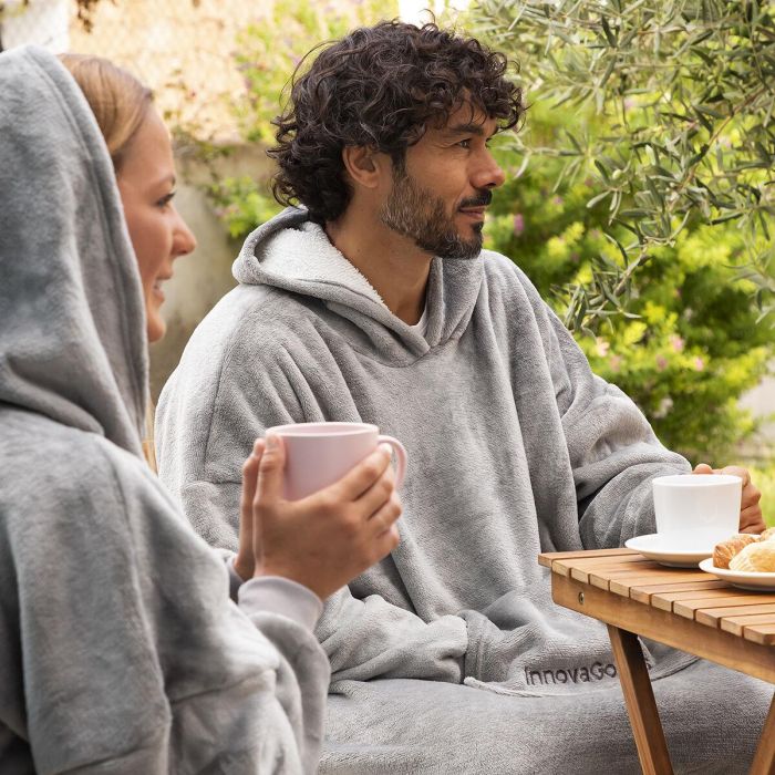 Batamanta Sudadera Oversized con Forro Polar Swug InnovaGoods 10 Batamanta Sudadera Oversized con Forro Polar Swug InnovaGoods 10