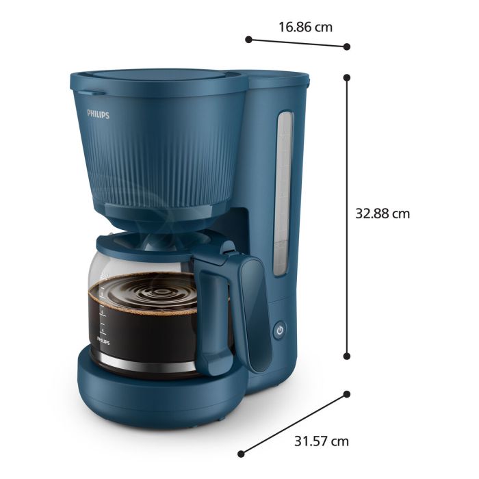 Cafetera de Goteo Philips HD7411/70 Azul 1,3 L 1