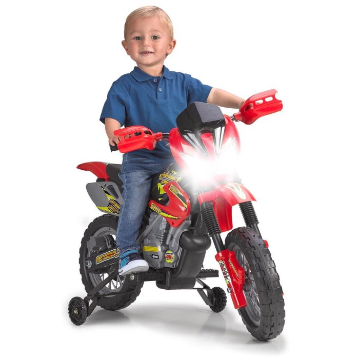 Feber 8/11250 Moto Cross 400F 6V Eléctrica para Niños +3 Años - Alcanza 3 km/h 1