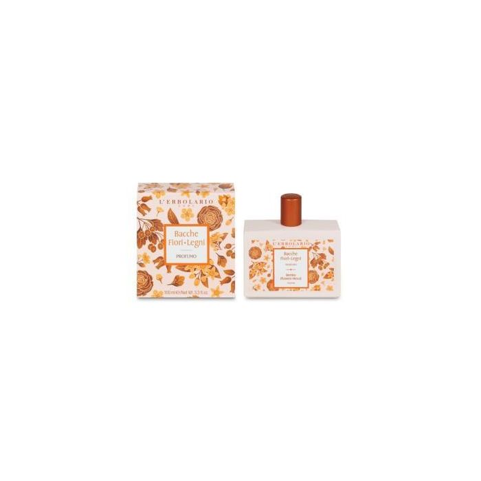L'ERBOLARIO Perfume Bayas Flores 100ml - Pomelo, Espino blanco, Azahar, Cardamomo