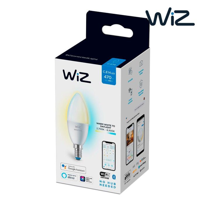 Bombilla led standard e27 13w 2700k-6500k 1521lm wifi philips wiz 5