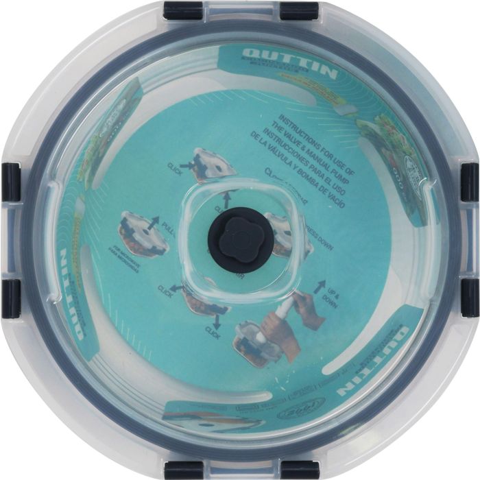Fiambrera Redonda con Tapa Quttin - 18 cm (6 Unidades) 2 Fiambrera Redonda con Tapa Quttin - 18 cm (6 Unidades) 2