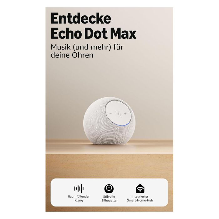 Amazon Echo Dot Max (2025) White 1