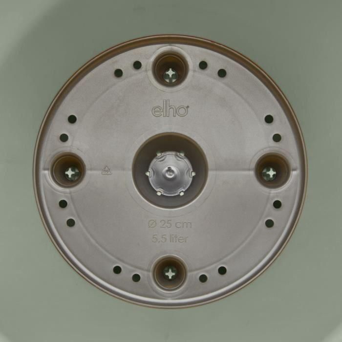 Elho Vibia ELH8711904500597 Plantilla rectangular para Tanque Ø50 Plástico Miel amarilla 1