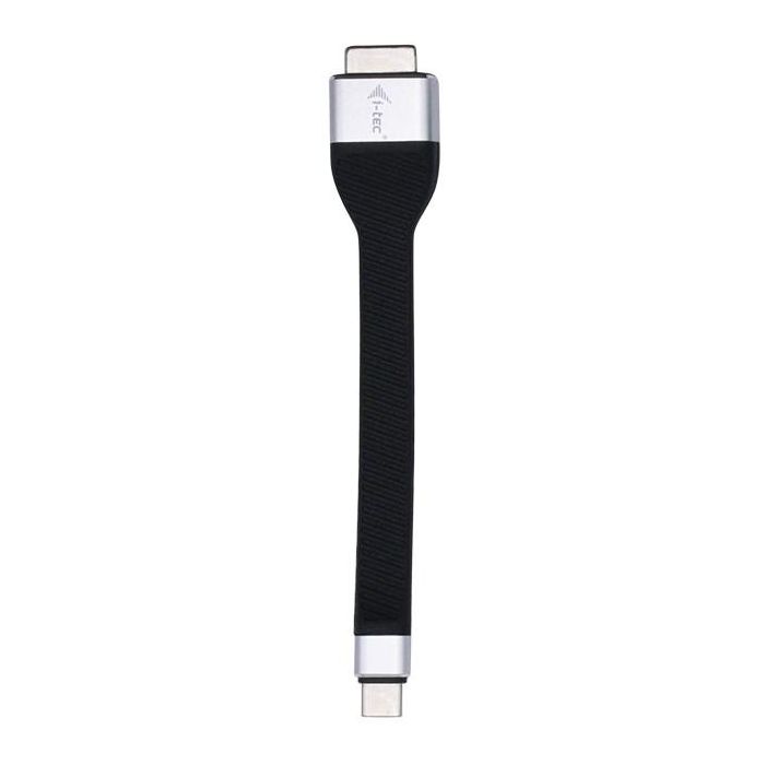 Adaptador USB C a VGA i-Tec C31FLATVGA60HZ Negro 1 Adaptador USB C a VGA i-Tec C31FLATVGA60HZ Negro 1