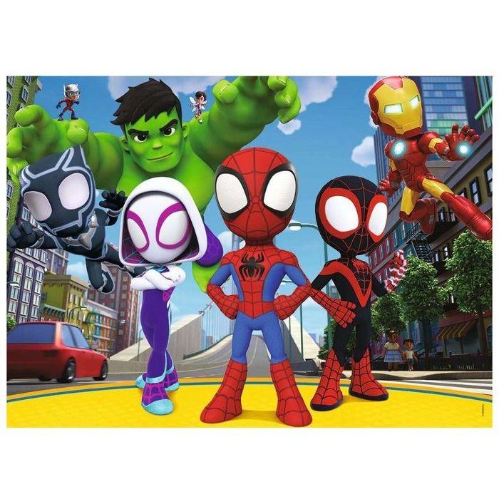 Puzzle de 45 piezas Spidey y sus amigos - Dibujos animados y comics - NATHAN - A partir de 5 años 2