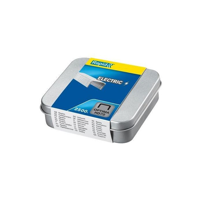 Rapid Grapas Optima Hd70 gralvanizadas -Caja De 2500- Rapid Grapas Optima Hd70 gralvanizadas -Caja De 2500-