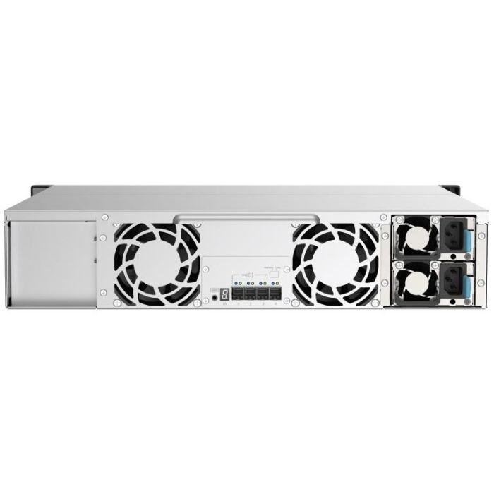 QNAP TL-R1220SEP-RP JBOD de expansión SAS 12Gbps de 12 bahías 2U para discos SAS/SATA 7 QNAP TL-R1220SEP-RP JBOD de expansión SAS 12Gbps de 12 bahías 2U para discos SAS/SATA 7