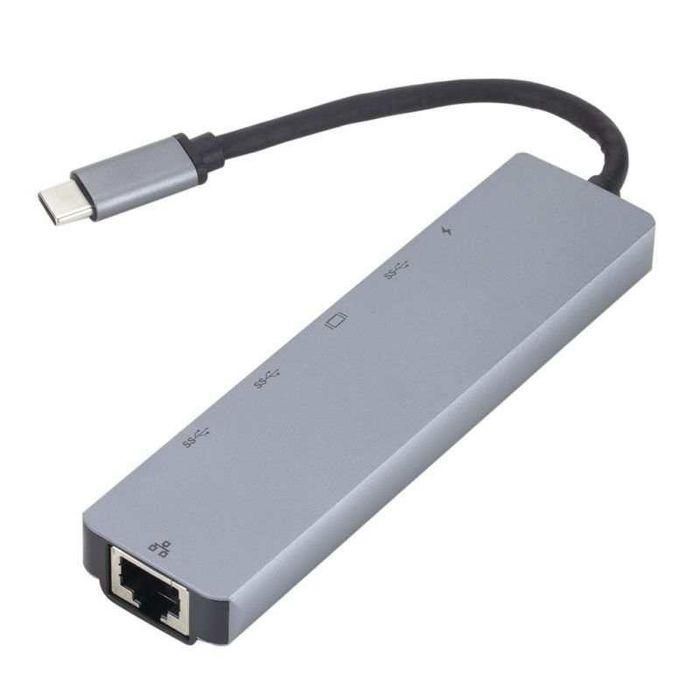 eSTUFF USB-C 6-in-1 Mobile Hub 5 eSTUFF USB-C 6-in-1 Mobile Hub 5