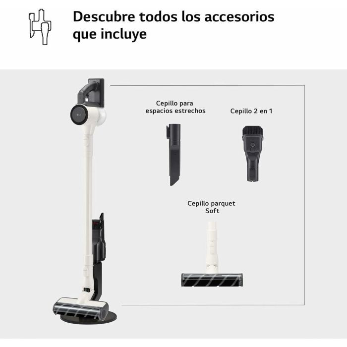 Aspirador Escoba Ciclónico LG A9C-SLIM1C 150 W 7 Aspirador Escoba Ciclónico LG A9C-SLIM1C 150 W 7