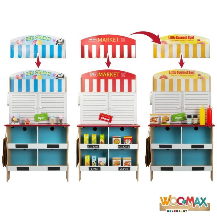 Cocina de Juguete Play & Learn 60 x 109 x 40 cm 2 Cocina de Juguete Play & Learn 60 x 109 x 40 cm 2