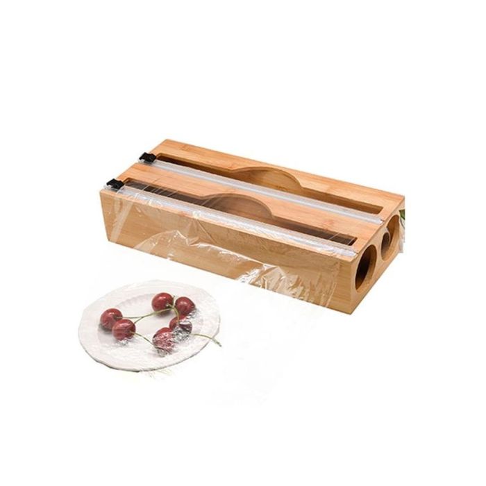 Portarrollos Basicos DKD Home Decor Natural 7 x 14.5 x 33.5 cm 1 Portarrollos Basicos DKD Home Decor Natural 7 x 14.5 x 33.5 cm 1
