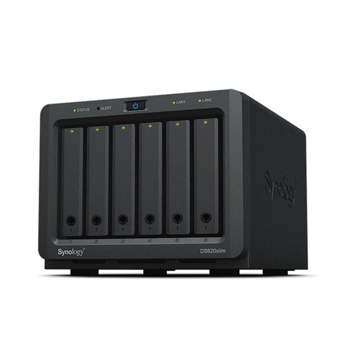 Synology DiskStation DS620SLIM servidor de almacenamiento NAS Escritorio Ethernet Negro J3355 Synology DiskStation DS620SLIM servidor de almacenamiento NAS Escritorio Ethernet Negro J3355