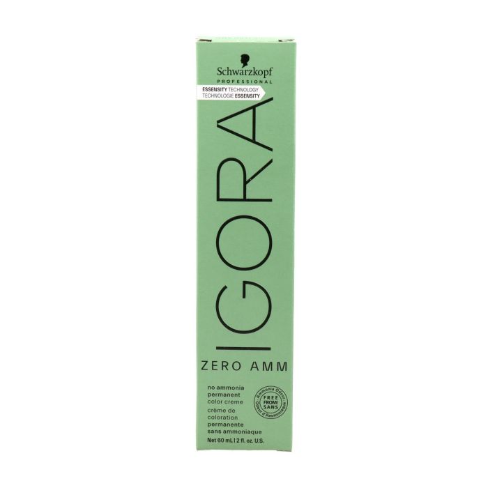 Schwarzkopf Igora Zero Amm 9-50 Rubio Muy Claro Dorado Natural 60 ml