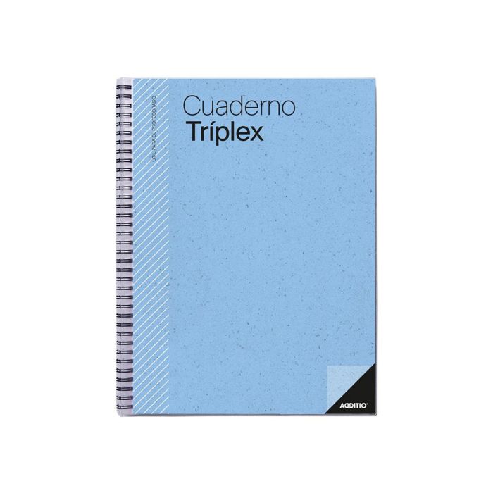 Cuaderno Triplex Additio Plan De Curso Evaluacion Agenda Plan Semanal Y Tutorias Fundas Transparentes 22,5x31 cm 2