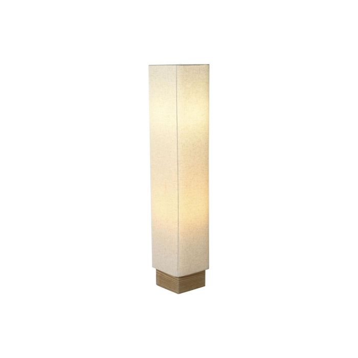 Lampara Pie Urban DKD Home Decor Beige Natural 22 x 110 x 22 cm 4 Lampara Pie Urban DKD Home Decor Beige Natural 22 x 110 x 22 cm 4