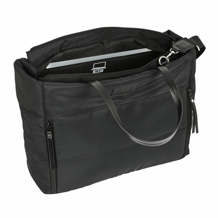 Bolso Moos Negro Acolchado Negro (54 x 31 x 17 cm) 1 Bolso Moos Negro Acolchado Negro (54 x 31 x 17 cm) 1