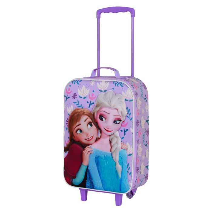 Maleta Trolley Soft 3D Beauty Disney Frozen 2 Lila