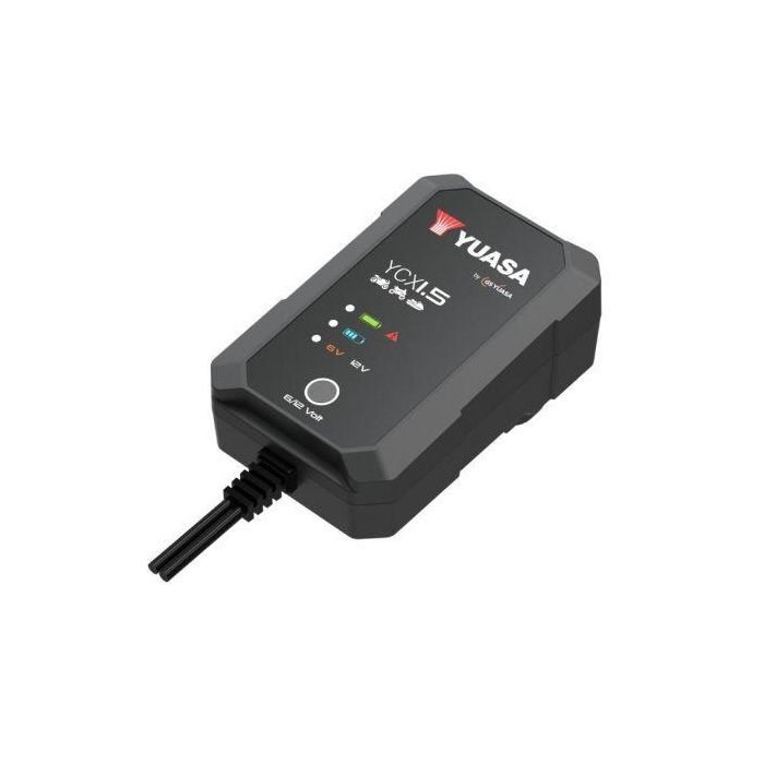 Cargador de baterías YCX1.5 6-12V 120A Yuasa plomo ácido, AGM, litio y gel 2 Cargador de baterías YCX1.5 6-12V 120A Yuasa plomo ácido, AGM, litio y gel 2