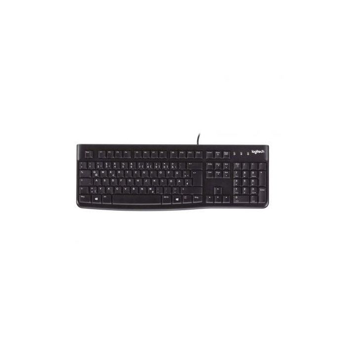 Logitech Teclado K120 Cable Usb Qwerty Español Negro 1 Logitech Teclado K120 Cable Usb Qwerty Español Negro 1