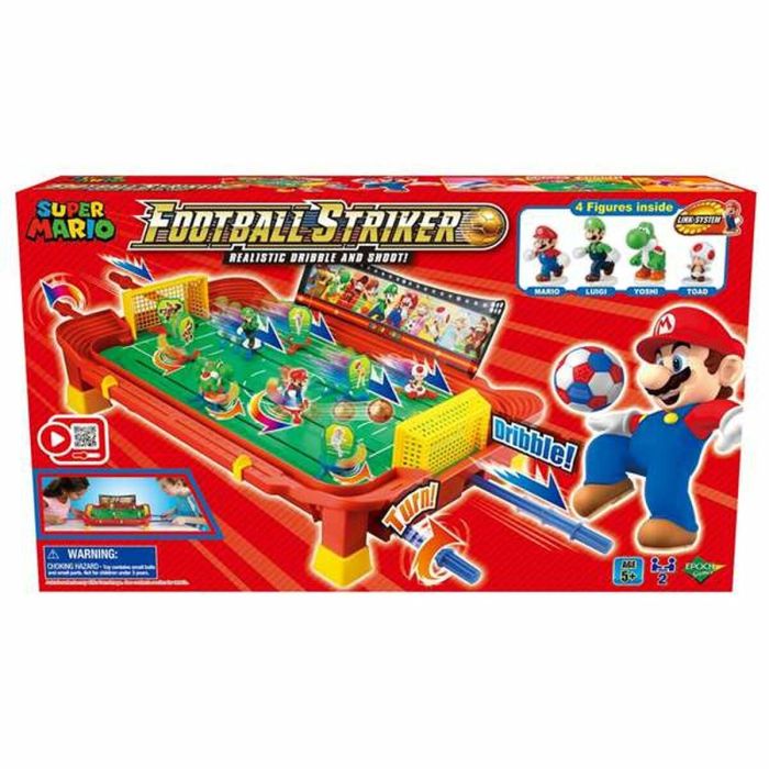 Epoch Super Mario Football Striker: Juego de Fútbol para Niños con Control de Jugadores, Partidas Dinámicas, Edad Recomendada desde 5 Años