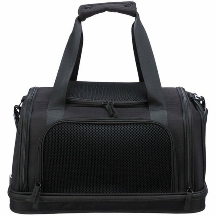 Bolso para Mascotas Trixie Airline Plane Negro Poliéster Goma Eva 28 × 25 × 44 CM 11