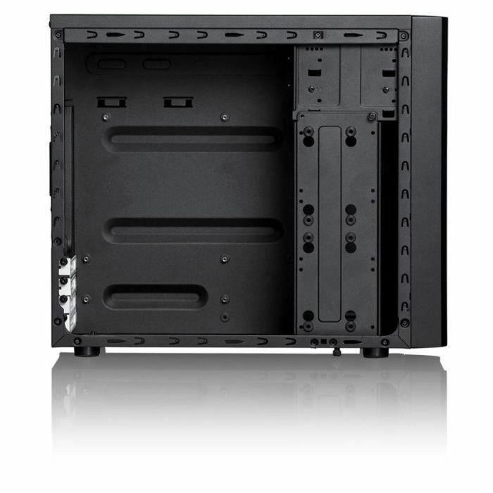 Fractal Design Core 1000 Carcasa PC Mini Tower para Mini ITX / Micro ATX, USB 3.0, Ventilación 120mm, 4 ranuras, Frente malla 3