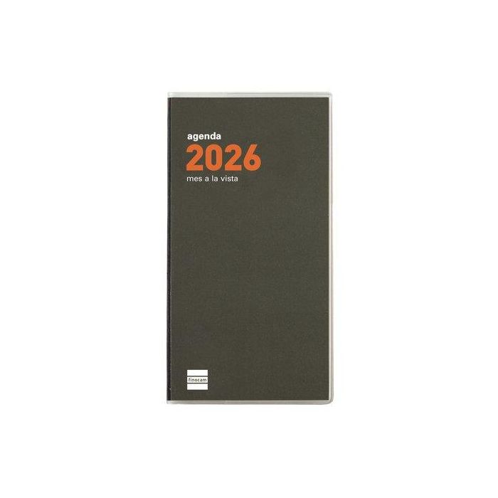 Agenda Anual (2026) Catalan Finocam Plana Min Cosida Tapa Pp Pl4 80X150 M/V