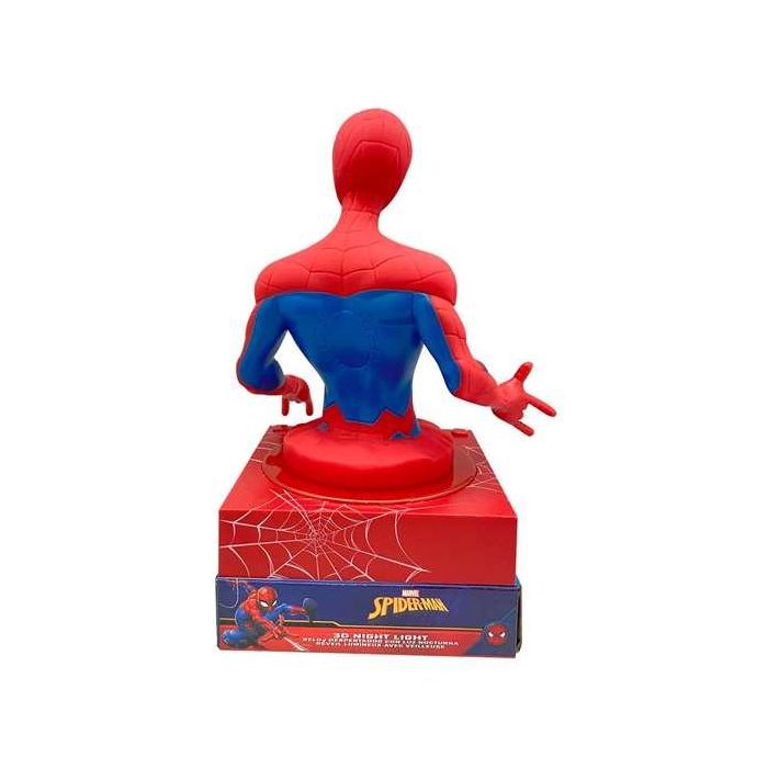 Kids Euroswan Lámpara 3D Despertador y Fecha Spiderman (4x1) 8