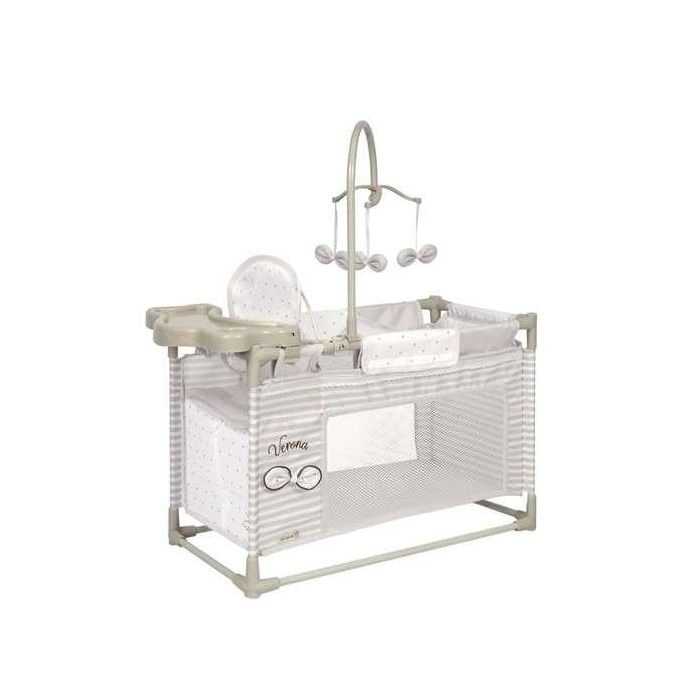 Decuevas Armario cambiador plegable con accesorios para muñecas de hasta 42 cm Decuevas Armario cambiador plegable con accesorios para muñecas de hasta 42 cm