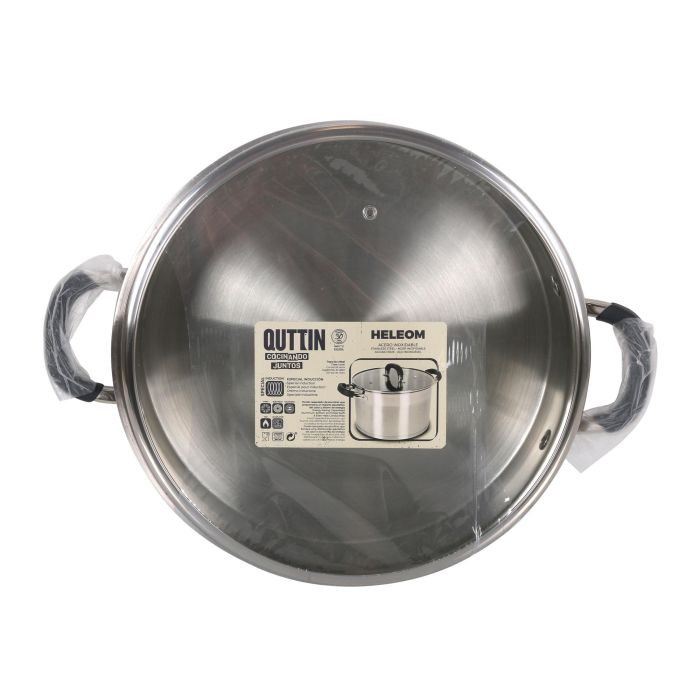 Cacerola baja acero inoxidable 28 cm 4.3L Quttin (2 Unidades) 1 Cacerola baja acero inoxidable 28 cm 4.3L Quttin (2 Unidades) 1