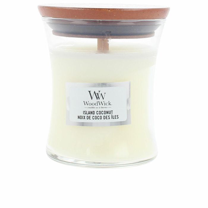 Woodwick MINI vela #Island Coconut 85 gr - Fragancia tropical y mecha de madera 3 Woodwick MINI vela #Island Coconut 85 gr - Fragancia tropical y mecha de madera 3