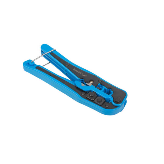 Lanberg NT-0202 crimpadora herramienta para prensar Negro, Azul Lanberg NT-0202 crimpadora herramienta para prensar Negro, Azul
