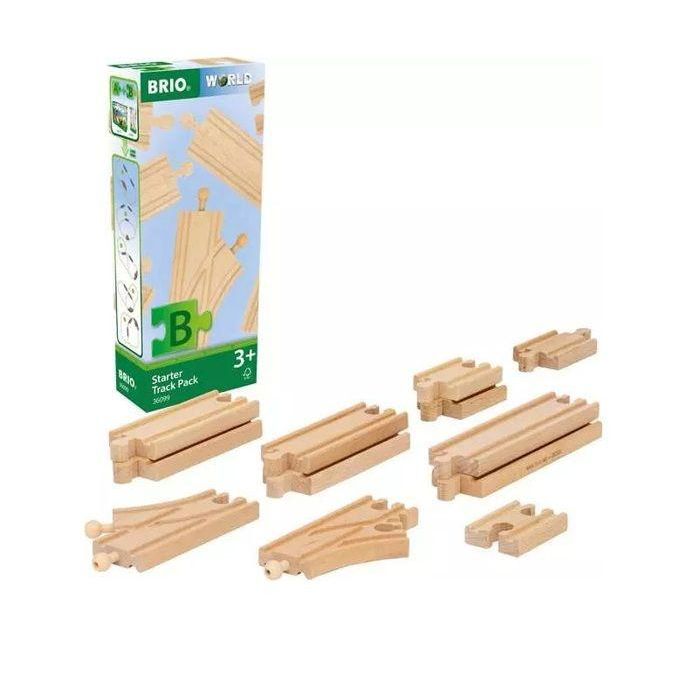 Caja de Inicio BRIO - 12 Rieles - Pack B-7312350360998-A partir de 3 años 1