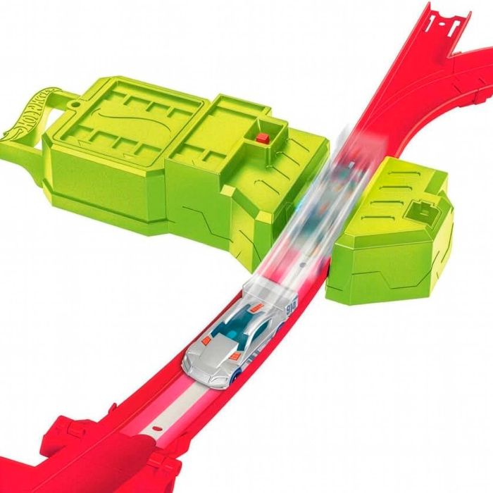 Mattel Hot Wheels Pista Neon Speeders A Toda Velocidad HPC07 Conjunto de Pista Infantil 4