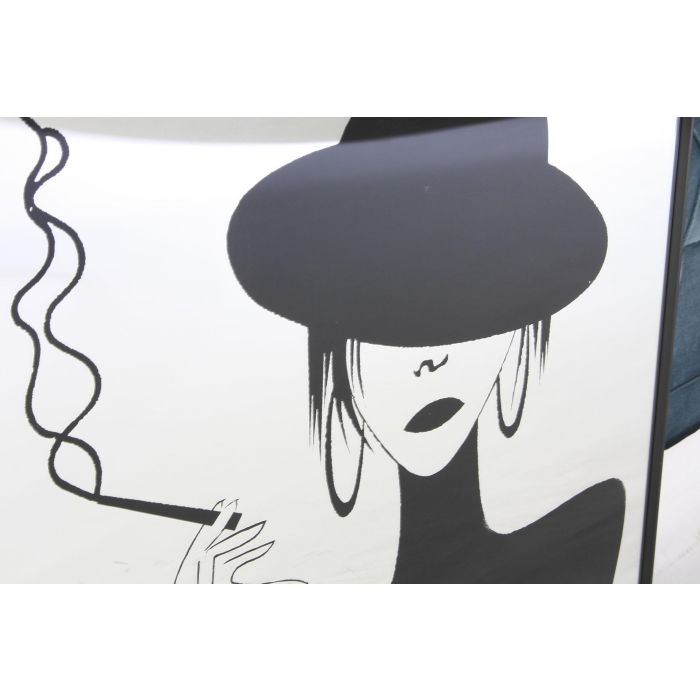 DKD Home Decor Espejo de Pared Cuadrado Moderno Negro 60x60x3.5 cm, Marco Aluminio y Cristal para Decoración del Hogar 2 DKD Home Decor Espejo de Pared Cuadrado Moderno Negro 60x60x3.5 cm, Marco Aluminio y Cristal para Decoración del Hogar 2