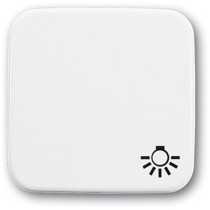 BUSCH JAEGER BJ 2520LI-214 Abdeckung f.Taster m.Symbol Licht Reflex SI alpinweiß 0 BUSCH JAEGER BJ 2520LI-214 Abdeckung f.Taster m.Symbol Licht Reflex SI alpinweiß 0