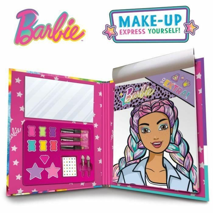 Set de Maquillaje Infantil Barbie Barbie 4