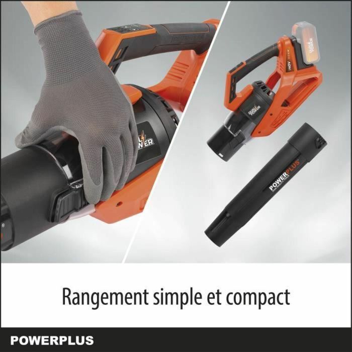Dual Power POWDPG7526 Soplador de Hojas Inalámbrico 40V - 200 km/h - Sin Batería ni Cargador 4