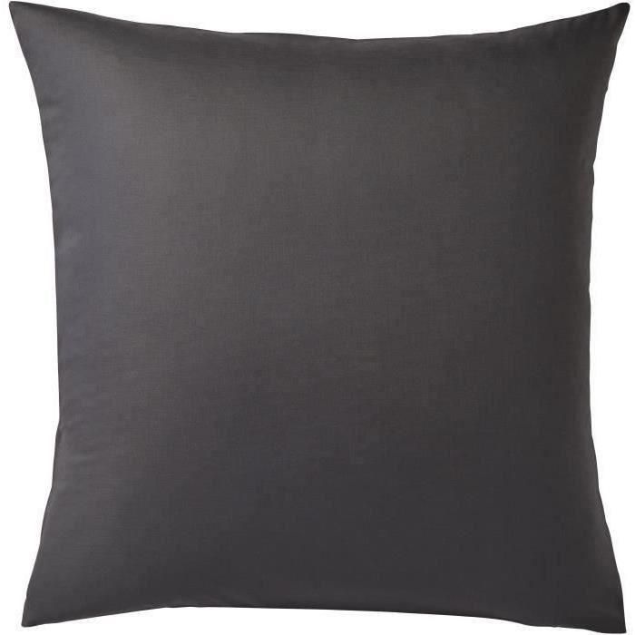 Conjunto de 2 fundas de almohadas de Dodo Square - 65x65 cm - Blanco - Hecho en Francia 1 Conjunto de 2 fundas de almohadas de Dodo Square - 65x65 cm - Blanco - Hecho en Francia 1
