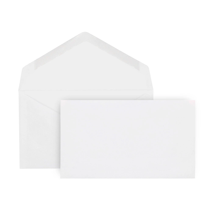 Liderpapel Sobre Blanco 95x162 mm Engomado Caja de 500 Unidades 1 Liderpapel Sobre Blanco 95x162 mm Engomado Caja de 500 Unidades 1