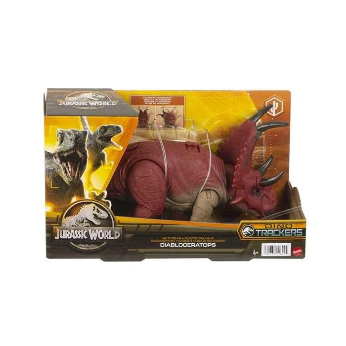 Figura dinosaurio jurassic world wild ruge y golpea. - modelos surtidos 2