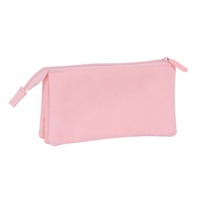 Portatodo Kappa Rosa Rosa 22 x 12 x 3 cm 2 Portatodo Kappa Rosa Rosa 22 x 12 x 3 cm 2