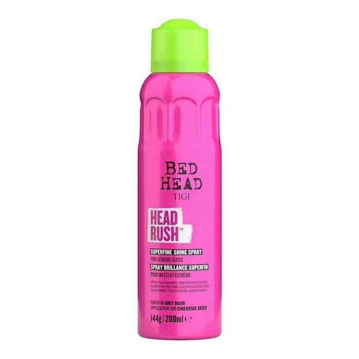 Tigi BED HEAD Headrush Superfine Shine Spray - Brillo Radiante, Suavidad Duradera y Control Anti-Frizz para Todo Tipo de Cabello, 200 ml 0 Tigi BED HEAD Headrush Superfine Shine Spray - Brillo Radiante, Suavidad Duradera y Control Anti-Frizz para Todo Tipo de Cabello, 200 ml 0