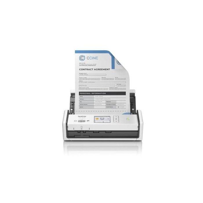 BROTHER Escaner de sobremesa compacto ADS1800W con Wifi 4